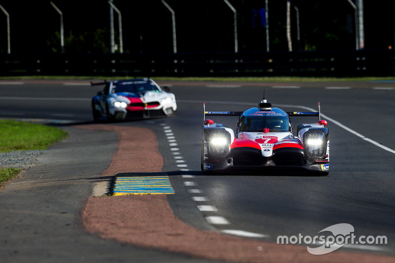 #7 Toyota Gazoo Racing Toyota TS050: Mike Conway, Kamui Kobayashi, Jose Maria Lopez