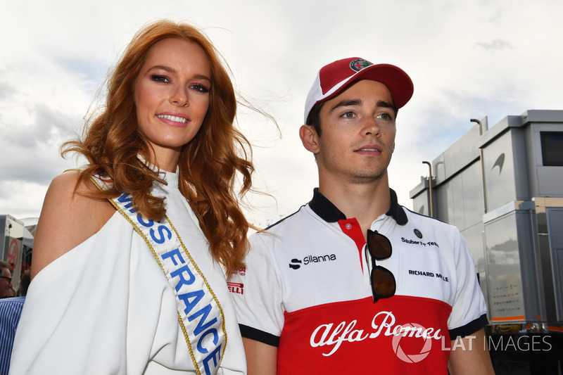 Charles Leclerc, Sauber et Miss France