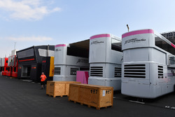 Force India F1 freight
