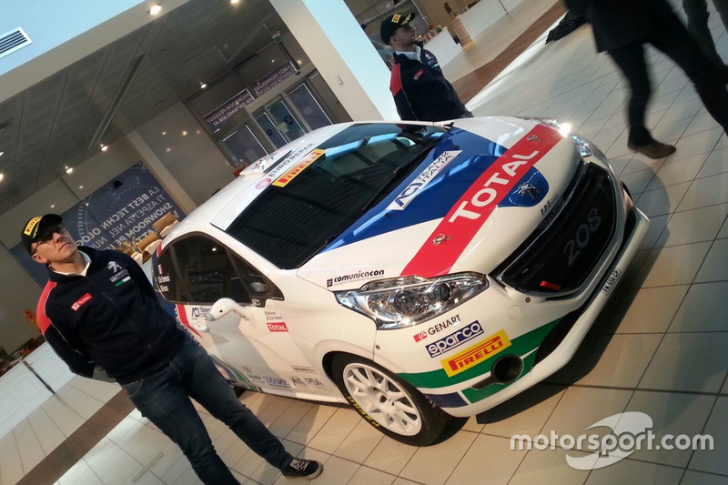 La Peugeot 208 R2 di Damiano De Tommaso