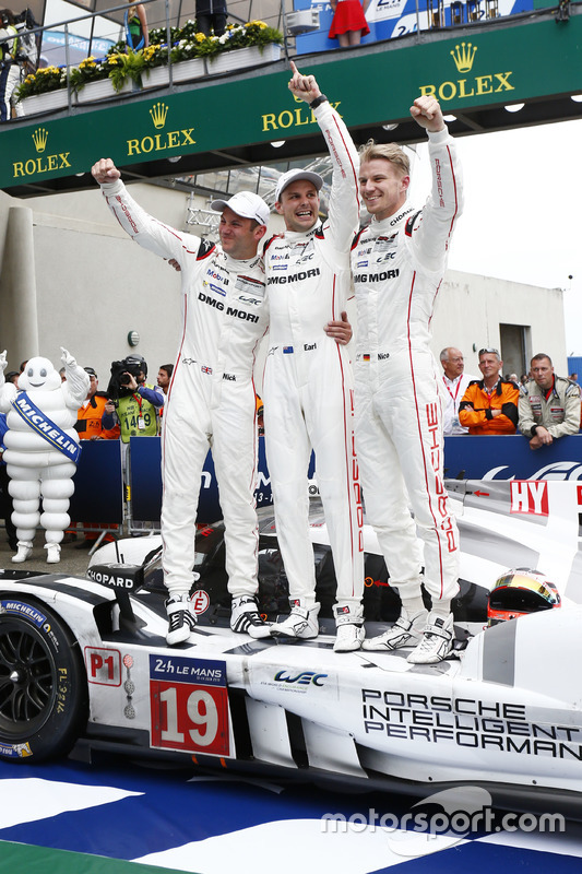 #19 Porsche Team, Porsche 919 Hybrid, Nick Tandy, Earl Bamber, Nico Huelkenberg