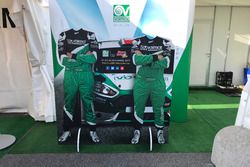 Il cartonato stampato di Ivan Ballinari e Andrea Sacha Togni al Monza Rally Show