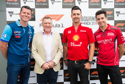 Garth Tander, Garry Rogers Motorsport, racing legend Larry Perkins, Fabian Coulthard, Team Penske and Rick Kelly, Nissan Motorsports