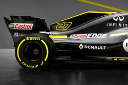 Détails de l'arrière de la Renault F1 Team RS18