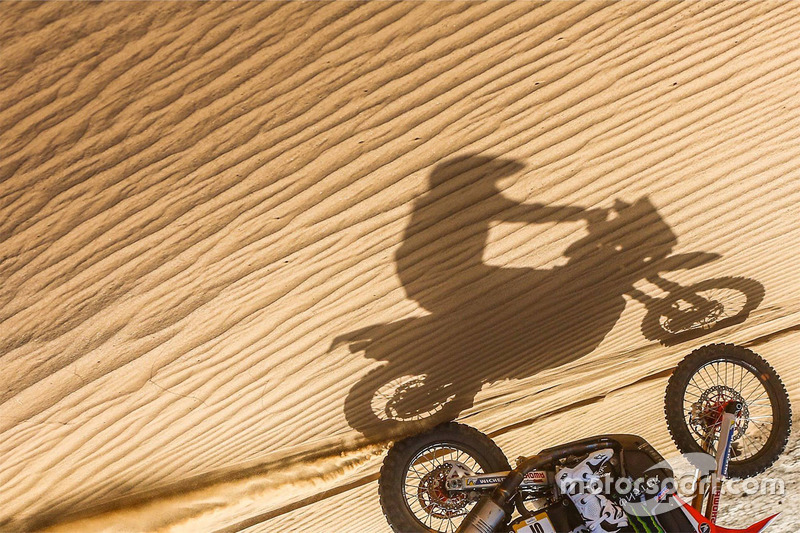 Sombra de una moto