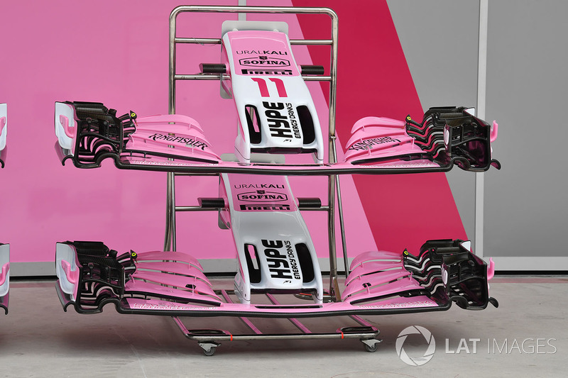 Force India VJM11 nariz y ala delantera