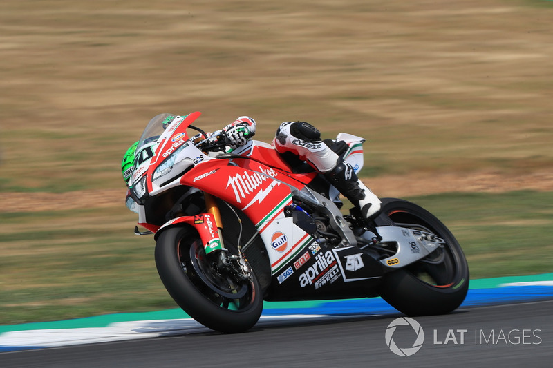 Eugene Laverty, Milwaukee Aprilia