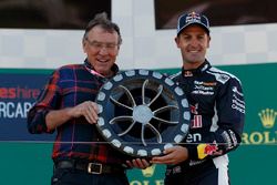 Podium: Jamie Whincup, Triple Eight Race Engineering Holden with the Larry Perkins Trophy