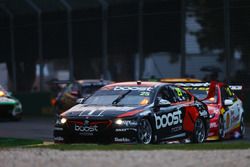 James Courtney, Walkinshaw Andretti United Holden, leads Scott McLaughlin, DJR Team Penske Ford