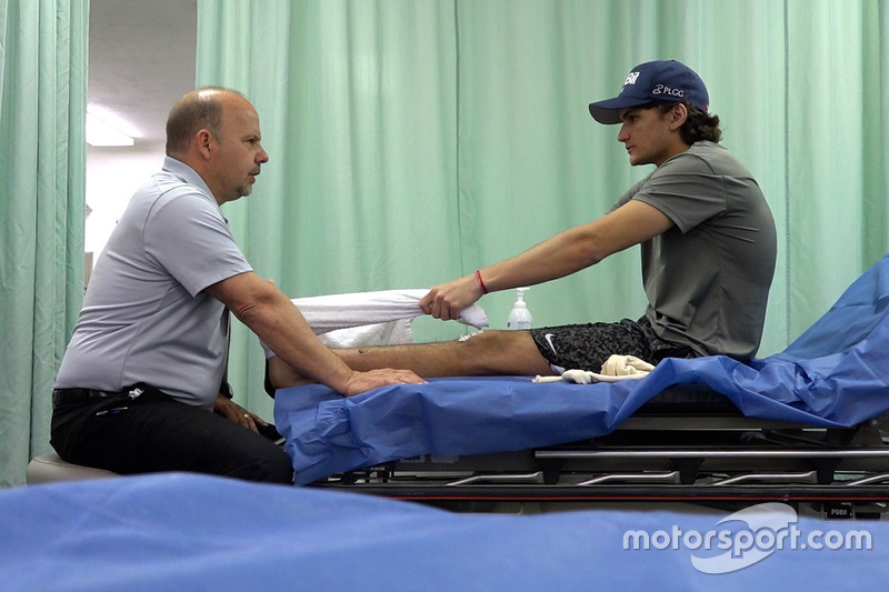 Pietro Fittipaldi saat rehabilitasi