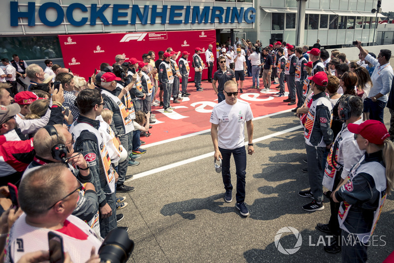 F1 2018 - Német Nagydíj - rajtrács, kulisszák mögött, felvonulás, sztárok...