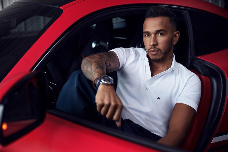 Lewis Hamilton campaña con Tommy Hilfiger