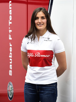 Tatiana Calderon, Alfa Romeo Sauber F1 Team Test Driver