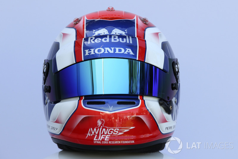 Casco de Pierre Gasly, Scuderia Toro Rosso