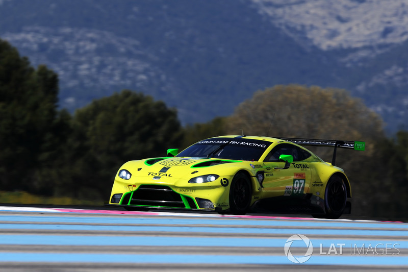 #97 Aston Martin Racing Aston Martin Vantage AMR: Alex Lynn, Maxime Martin, Jonathan Adams