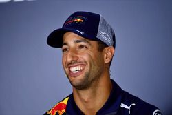 Daniel Ricciardo, Red Bull Racing in the Press Conference