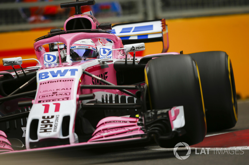 Sergio Perez, Force India VJM11 Mercedes