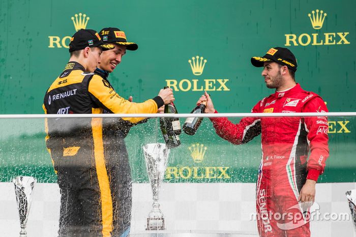 Jack Aitken, ART Grand Prix, Alexander Albon, DAMS, Antonio Fuoco, Charouz Racing System