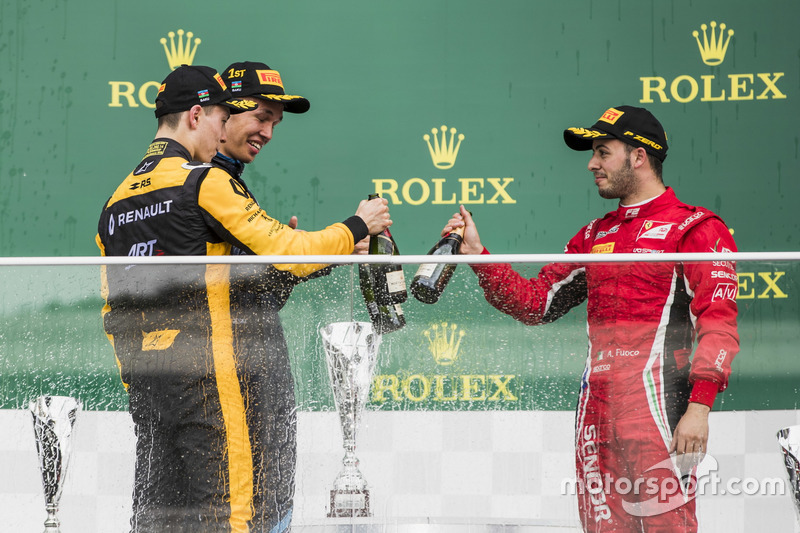 Jack Aitken, ART Grand Prix, Alexander Albon, DAMS, Antonio Fuoco, Charouz Racing System