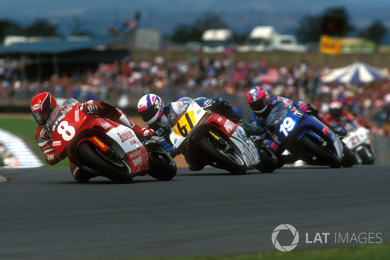 Randy Mamola, James Whitham, Niall Mackenzie