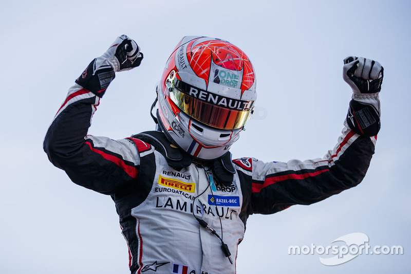 Il vincitore della gara Anthoine Hubert, ART Grand Prix