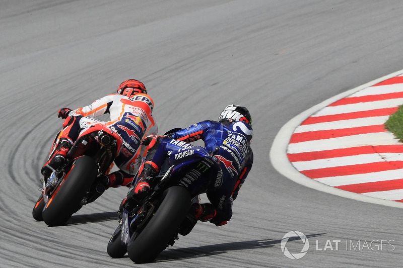 Марк Маркес, Repsol Honda Team, и Маверик Виньялес, Yamaha Factory Racing