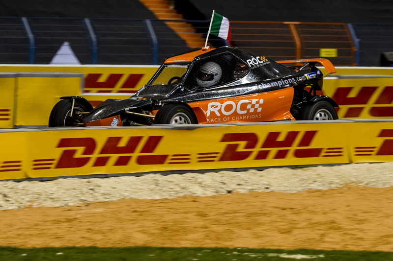 Enzo Bonito of Team Simracing All Stars driving the ROC Car