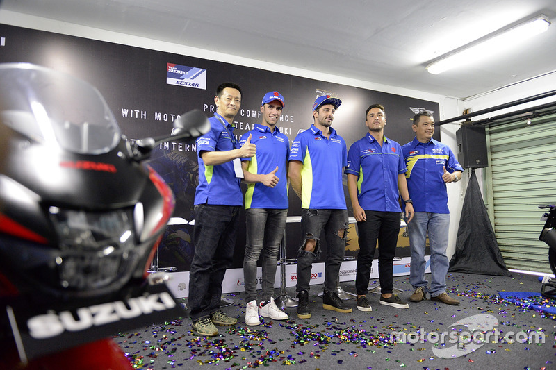 Alex Rins, Team Suzuki MotoGP, Andrea Iannone, Team Suzuki MotoGP