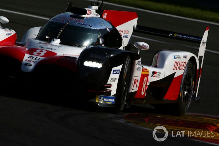 #8 Toyota Gazoo Racing Toyota TS050: Sébastien Buemi, Kazuki Nakajima, Fernando Alonso