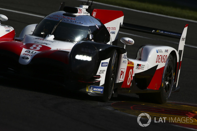 #8 Toyota Gazoo Racing Toyota TS050: Sébastien Buemi, Kazuki Nakajima, Fernando Alonso