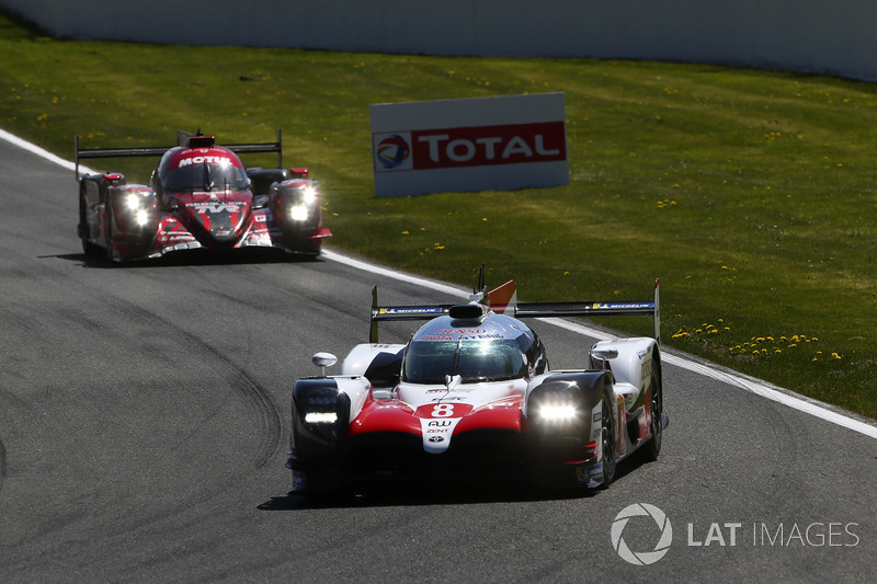 #8 Toyota Gazoo Racing Toyota TS050: Sébastien Buemi, Kazuki Nakajima, Fernando Alonso