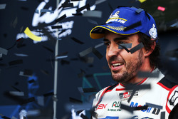 Winner Fernando Alonso, Toyota Gazoo Racing