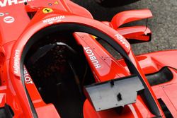 Ferrari SF71H with mirrors on halo