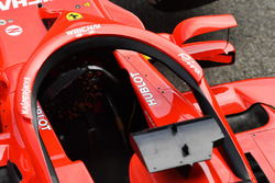 Система Halo и зеркала заднего вида Ferrari SF71H