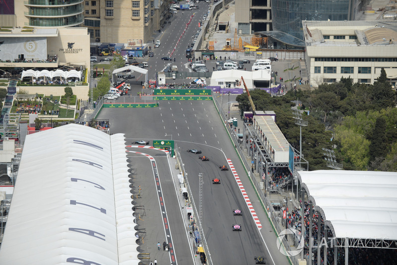 Acción de la carrera