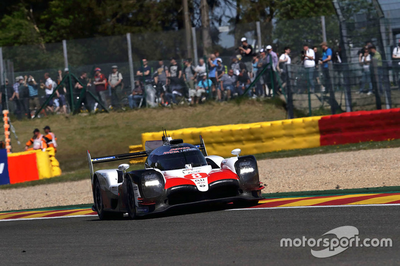 #8 Toyota Gazoo Racing Toyota TS050: Sébastien Buemi, Kazuki Nakajima, Fernando Alonso