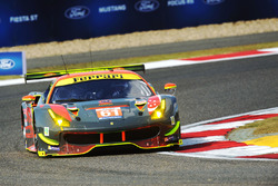 #61 Clearwater Racing Ferrari 488 GTE: Weng Sun Mok, Keita Sawa, Matt Griffin
