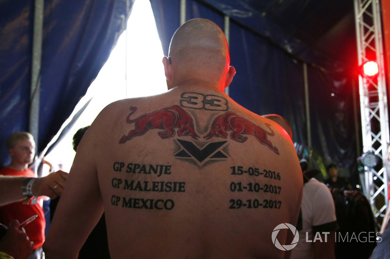 Un fan de Max Verstappen, Red Bull Racing