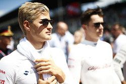 Marcus Ericsson, Sauber, et Charles Leclerc, Sauber