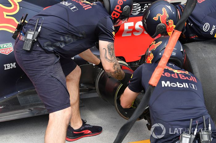 Mecánicos de Red Bull Racing