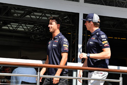 Max Verstappen, Red Bull Racing and Daniel Ricciardo, Red Bull Racing