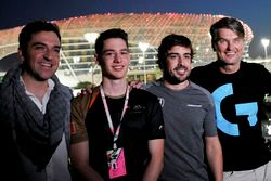 Carlos Rodriguez Santiago, Gamer & Founder of G2 Esports, Fernando Alonso, McLaren and Cem Bolukbasi