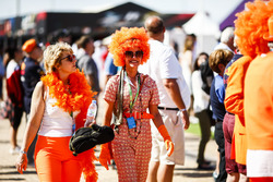 Nederlandse fans in oranje