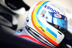 Le casque de Fernando Alonso, United Autosports