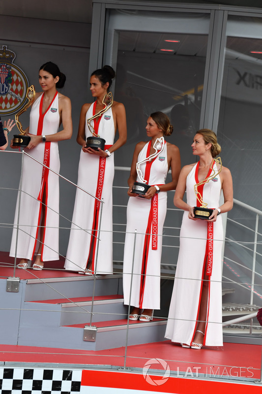 Modelle TAG Heuer sul podio