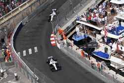 Lance Stroll, Williams FW41, Sergey Sirotkin, Williams FW41