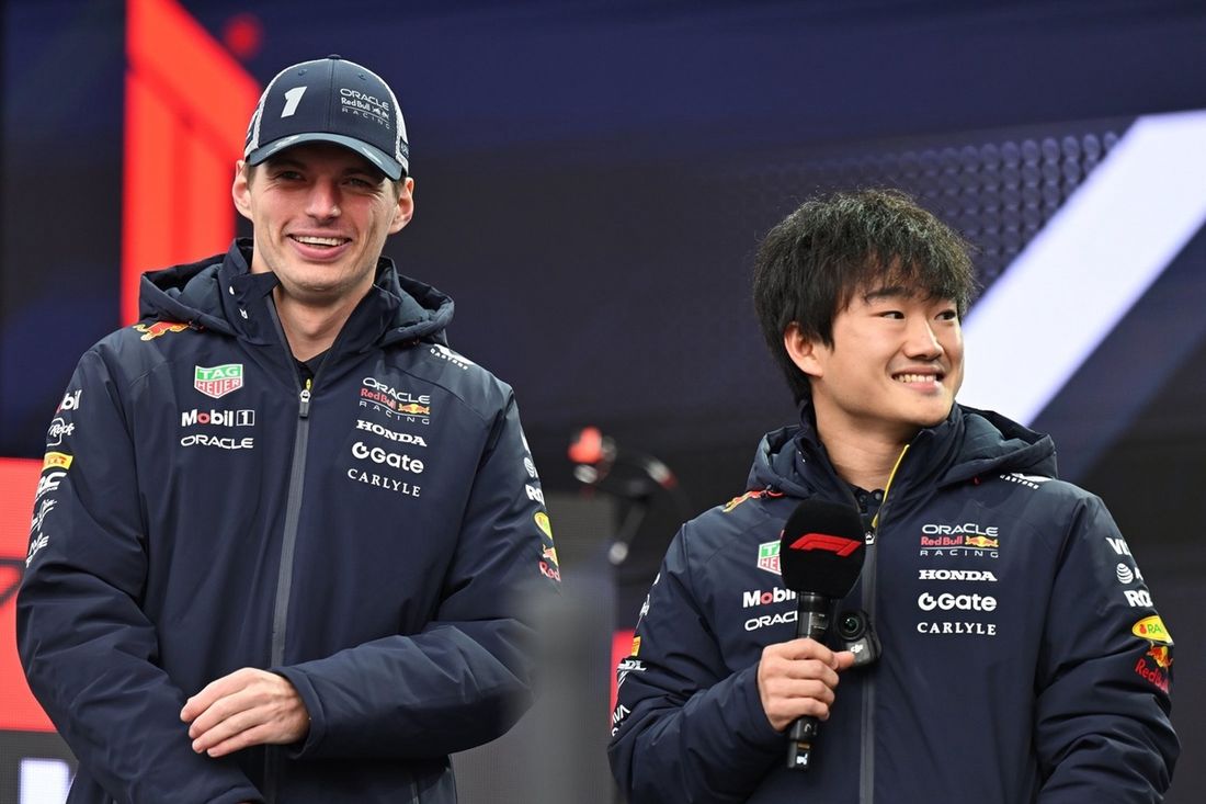 Max Verstappen, Red Bull Racing, Yuki Tsunoda, zespół Red Bull Racing