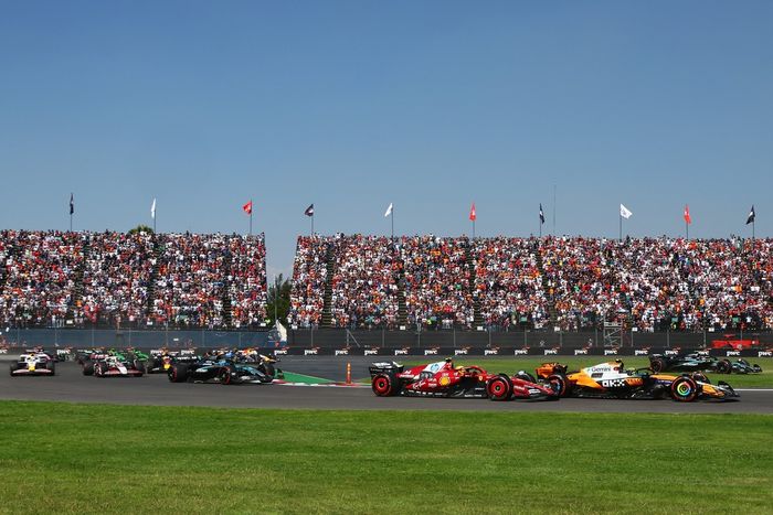 Lewis Hamilton, Ferrari, Lando Norris, McLaren, George Russell, Mercedes