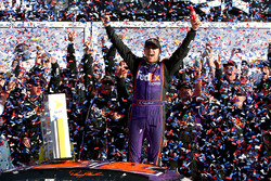 Race winner: Denny Hamlin, Joe Gibbs Racing Toyota