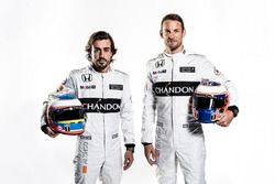 Fernando Alonso und Jenson Button, McLaren